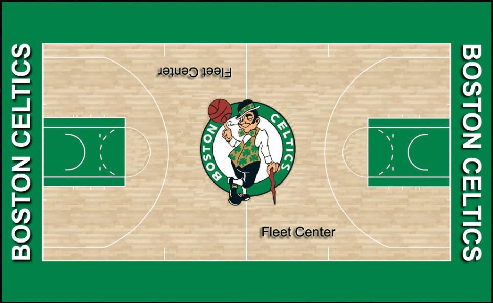 Boston Celtics Court Photo by custom_sports_logos | Photobucket