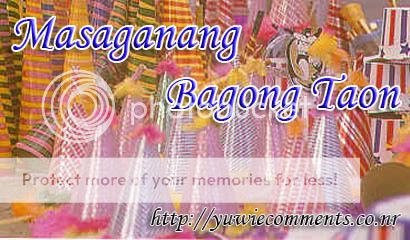 Pinoy Comments: Bagong Taon