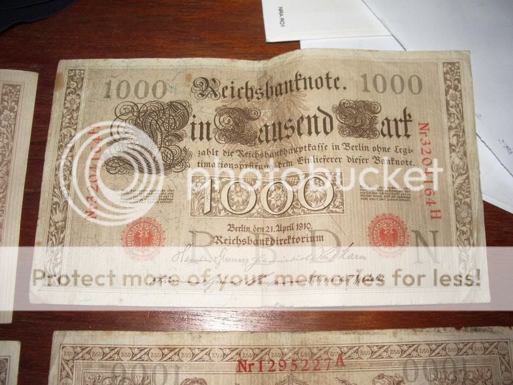 WTS Authentic OLD German - Berlin paper currency - Stormfront