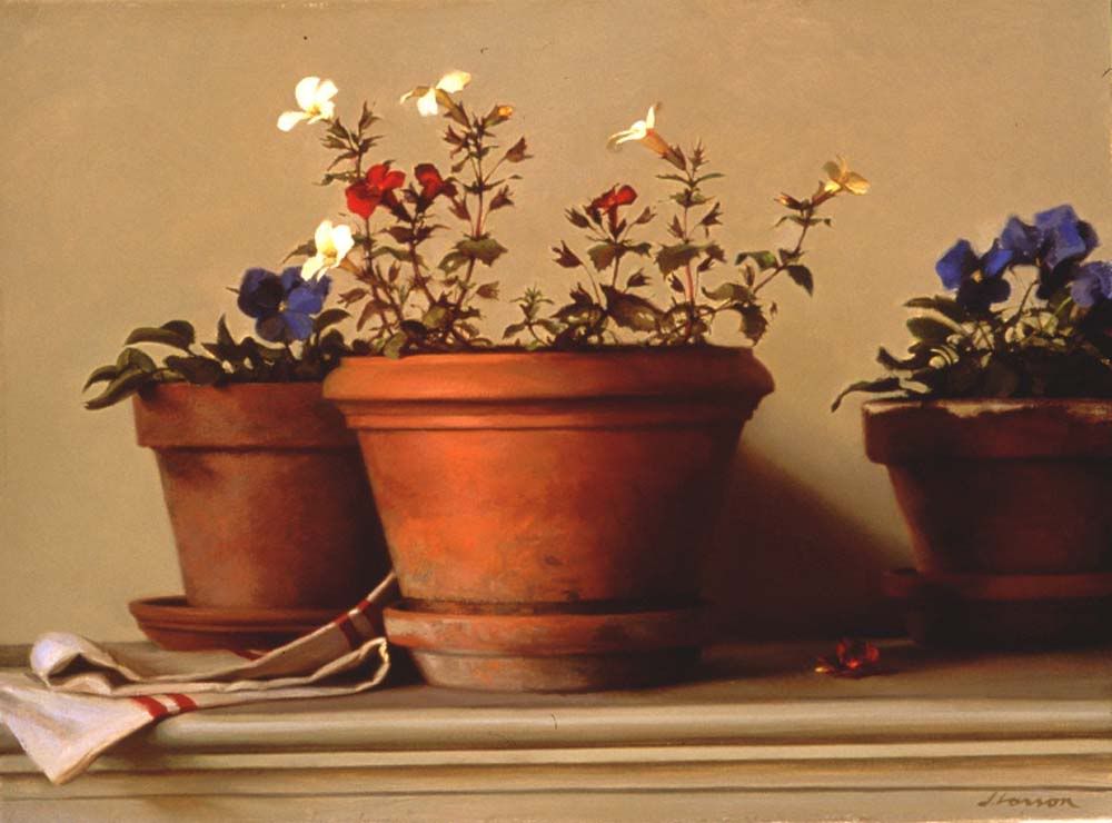Larson_Jeffrey_2001_Potted_Flowers_.jpg