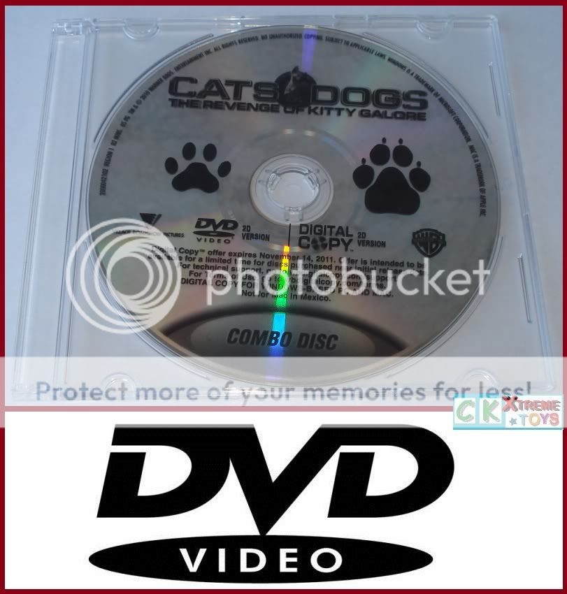   DOGS The Revenge Of Kitty Galore DVD Disc ONLY (Feature Film)  