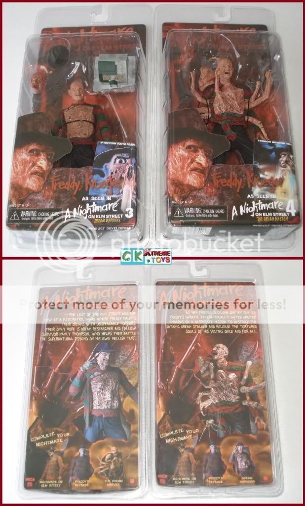 NIGHTMARE on ELM STREET 3 4 Dream Warriors Master Freddy Krueger 