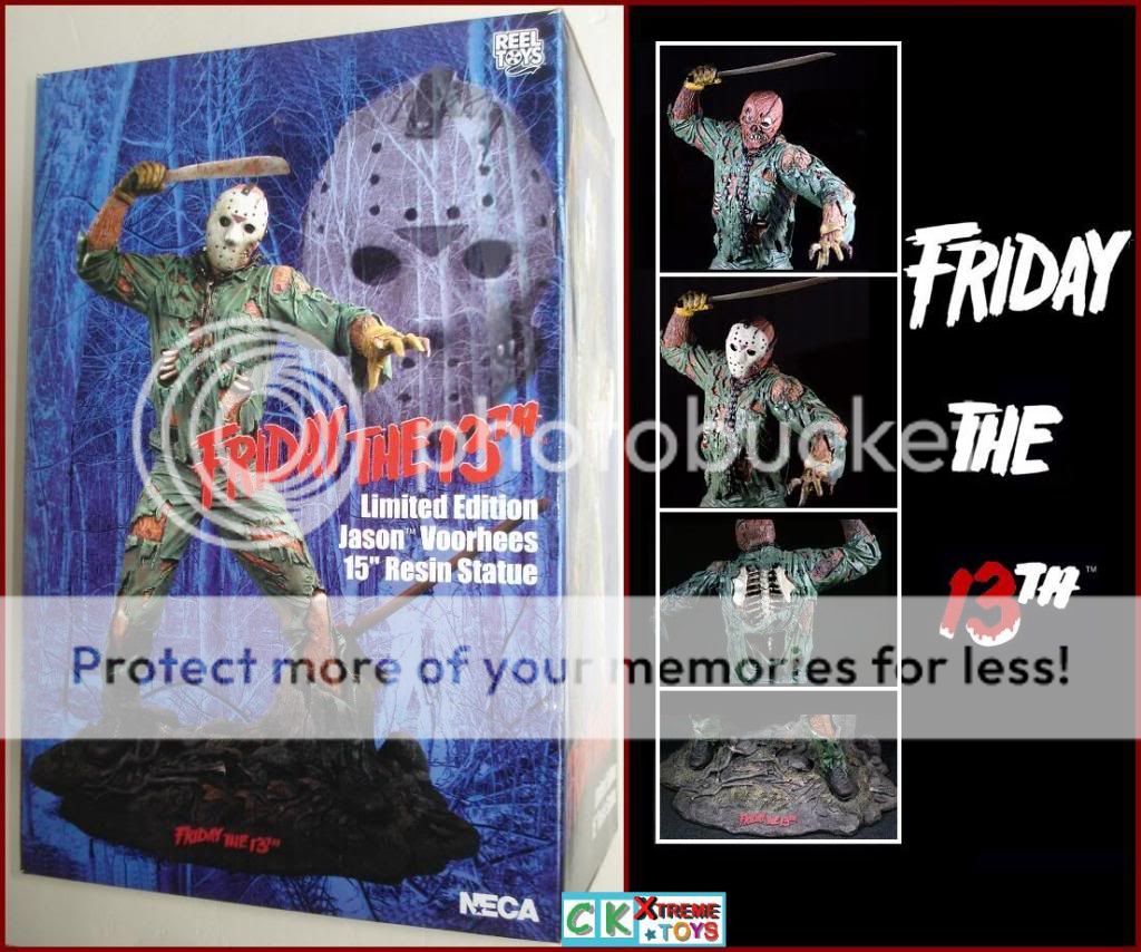 NECA Jason Voorhees Friday The 13th 15 Resin Statue Limited Edition 