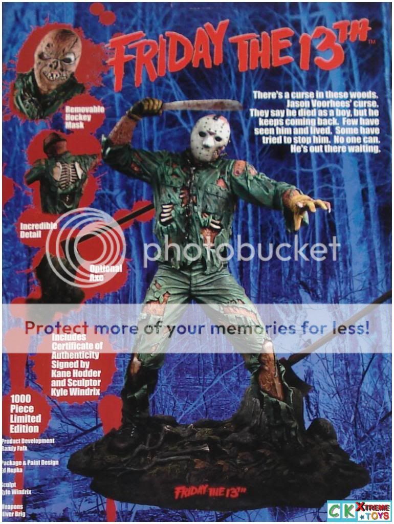 NECA Jason Voorhees Friday The 13th 15 Resin Statue Limited Edition 